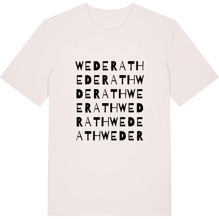 Wederath ordlek t-shirt – t-shirt från PinShirt