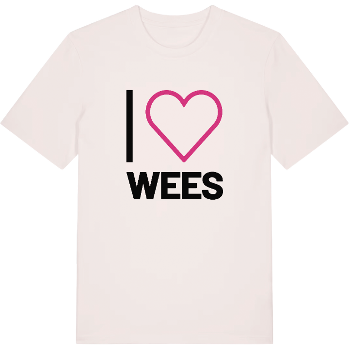 Jag älskar Wees t-shirt stort tryck – t-shirt från PinShirt
