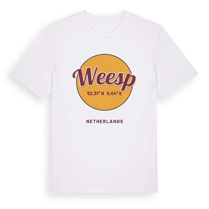 Weesp cirkel t-shirt – t-shirt från PinShirt