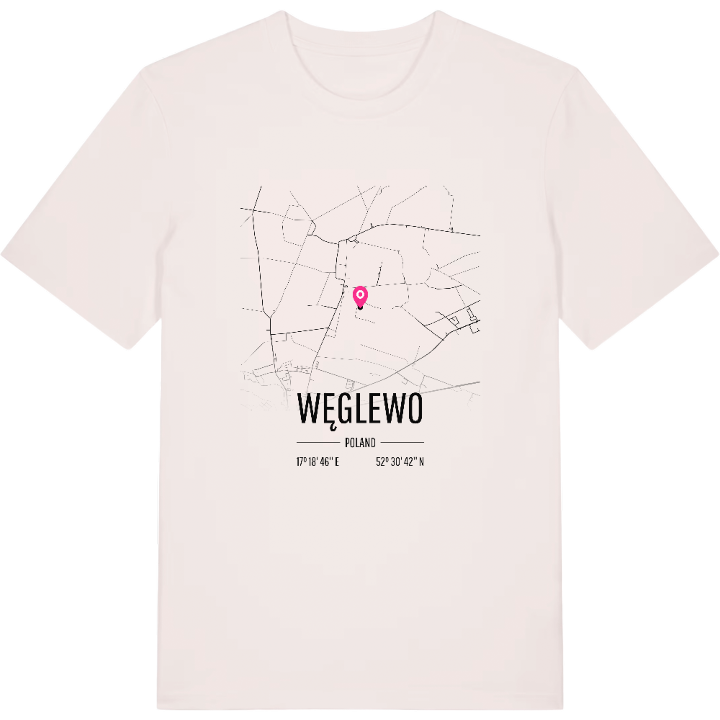 Węglewo karta t-shirt – t-shirt från PinShirt