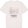 Weißensee karta t-shirt