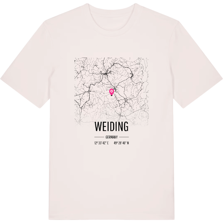 Weiding karta t-shirt – t-shirt från PinShirt