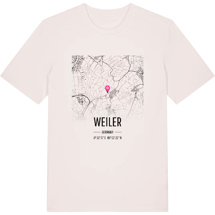Weiler karta t-shirt – t-shirt från PinShirt