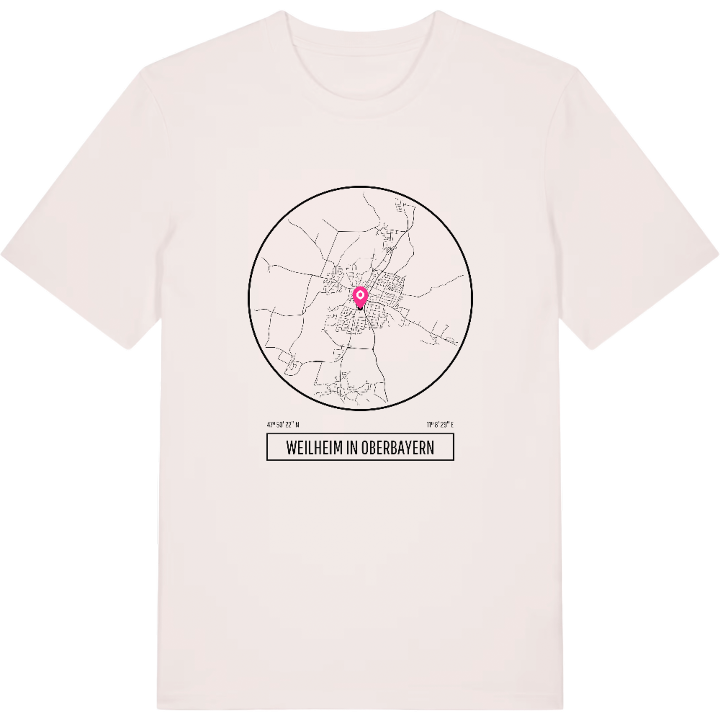 Weilheim in Oberbayern t-shirt – t-shirt från PinShirt