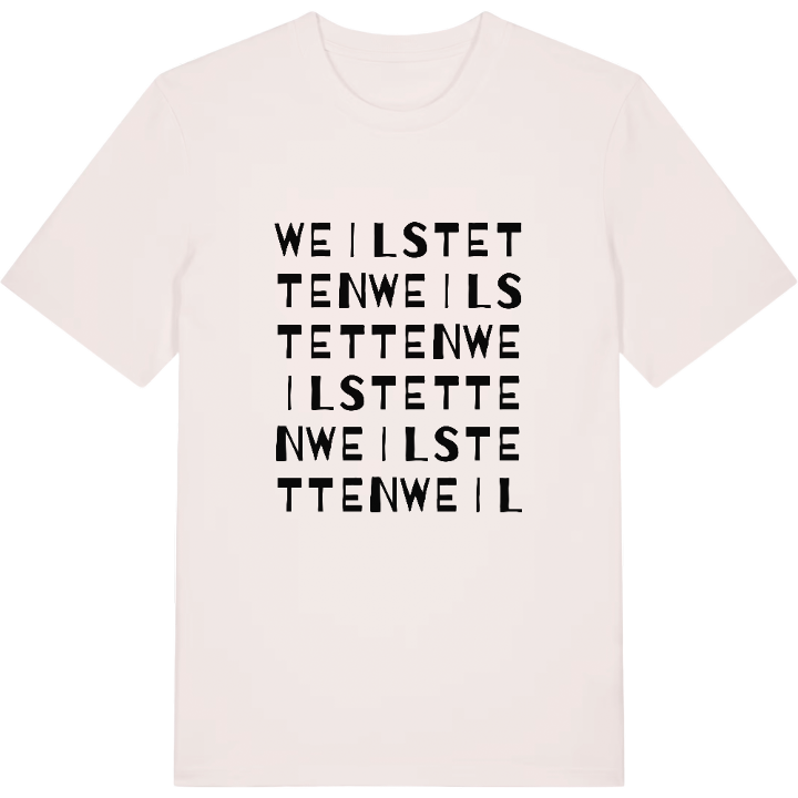 Weilstetten ordlek t-shirt – t-shirt från PinShirt