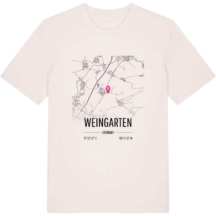 Weingarten karta t-shirt – t-shirt från PinShirt
