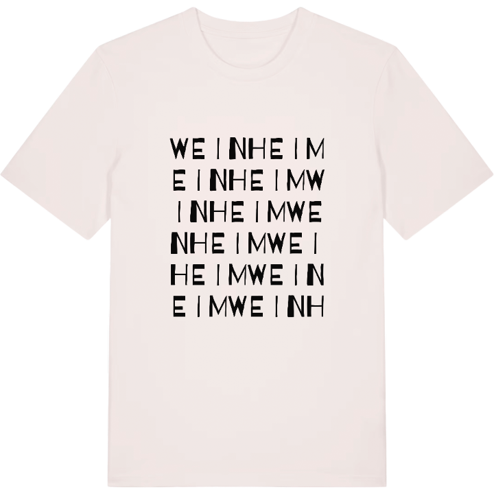 Weinheim ordlek t-shirt – t-shirt från PinShirt
