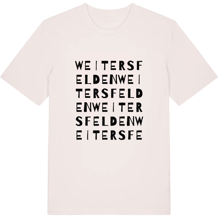 Weitersfelden ordlek t-shirt – t-shirt från PinShirt