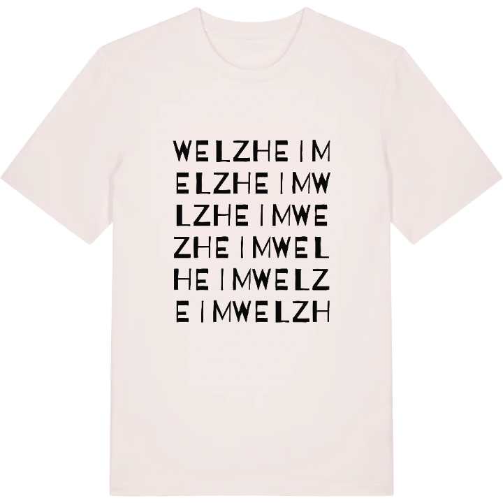 Welzheim ordlek t-shirt – t-shirt från PinShirt