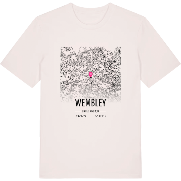 Wembley karta t-shirt – t-shirt från PinShirt