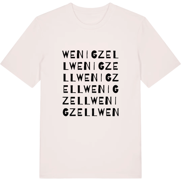 Wenigzell ordlek t-shirt – t-shirt från PinShirt
