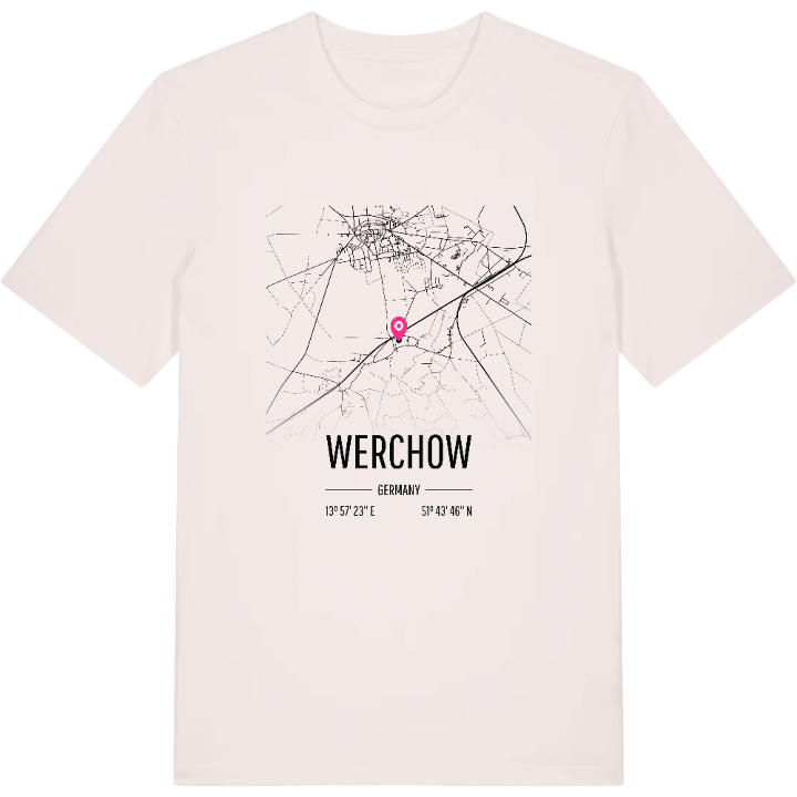 Werchow karta t-shirt – t-shirt från PinShirt