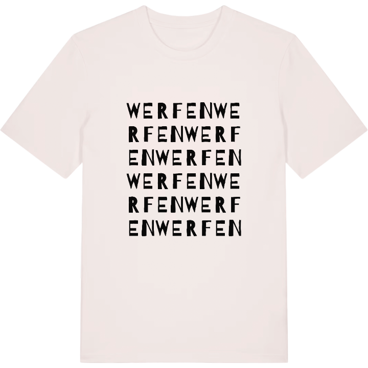 Werfen ordlek t-shirt – t-shirt från PinShirt