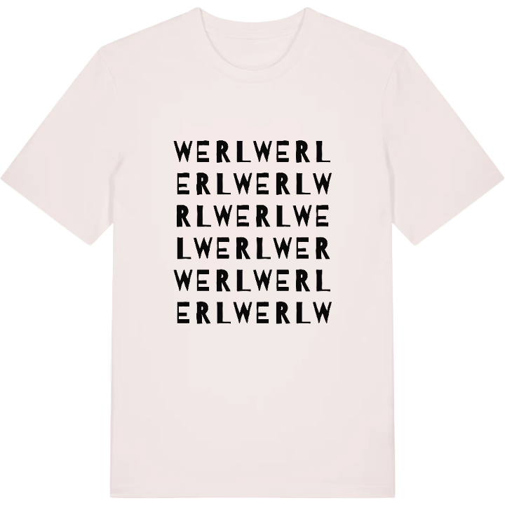Werl ordlek t-shirt – t-shirt från PinShirt