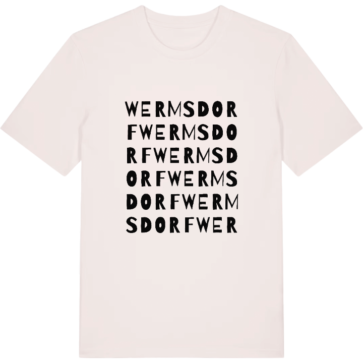 Wermsdorf ordlek t-shirt – t-shirt från PinShirt