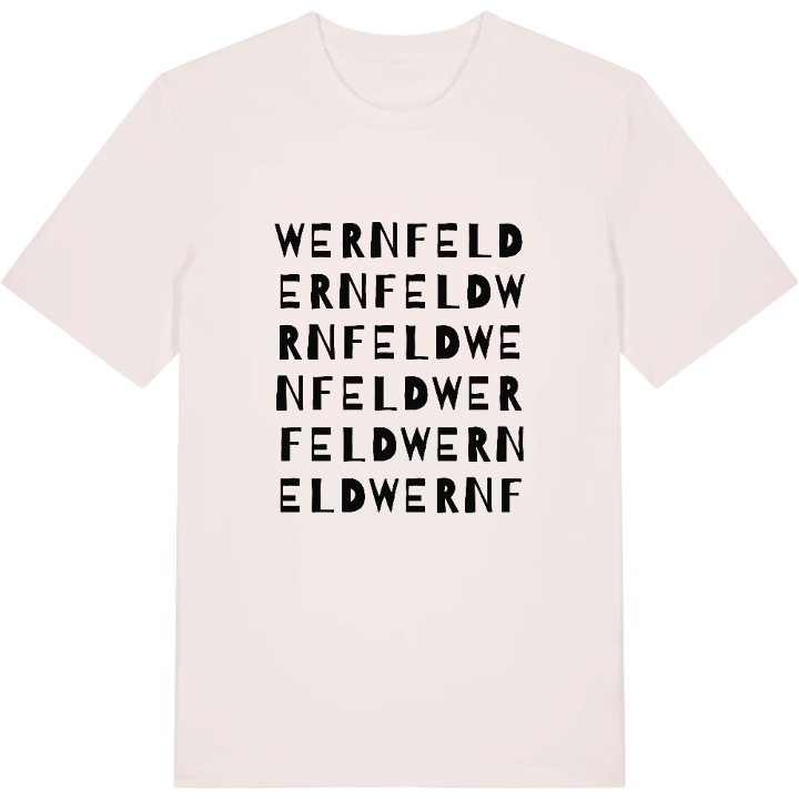Wernfeld ordlek t-shirt – t-shirt från PinShirt