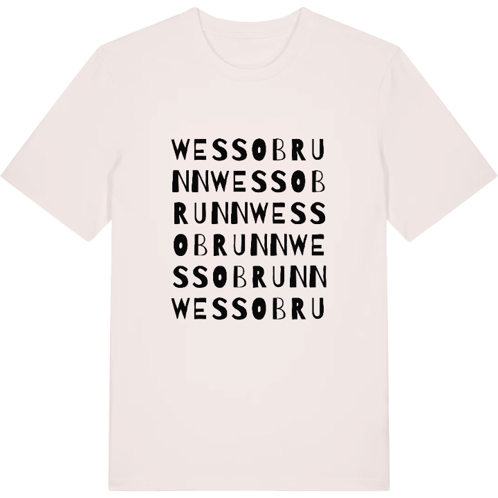 Wessobrunn ordlek t-shirt – t-shirt från PinShirt
