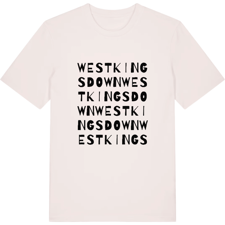 West Kingsdown ordlek t-shirt – t-shirt från PinShirt