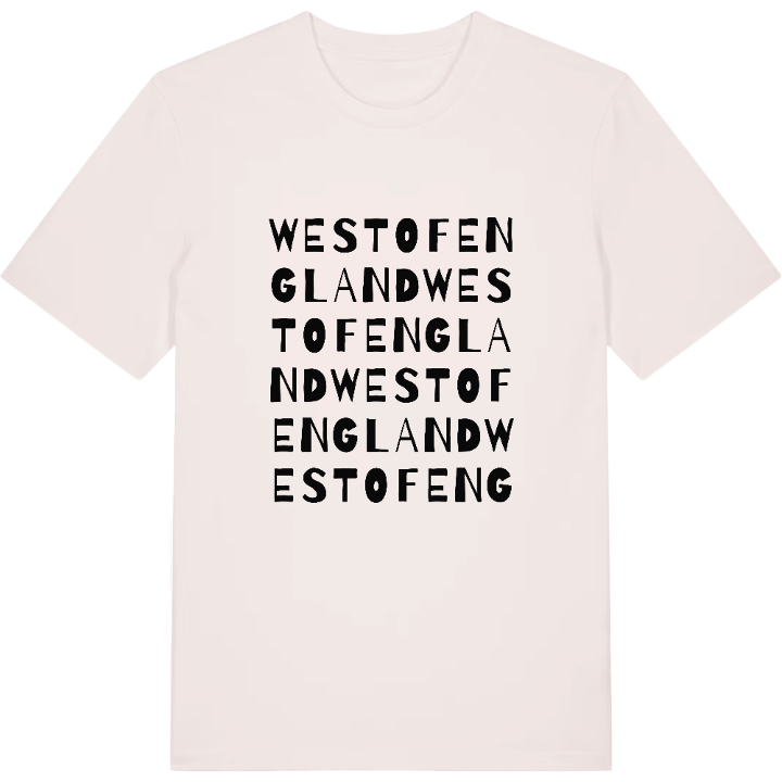 West of England ordlek t-shirt – t-shirt från PinShirt