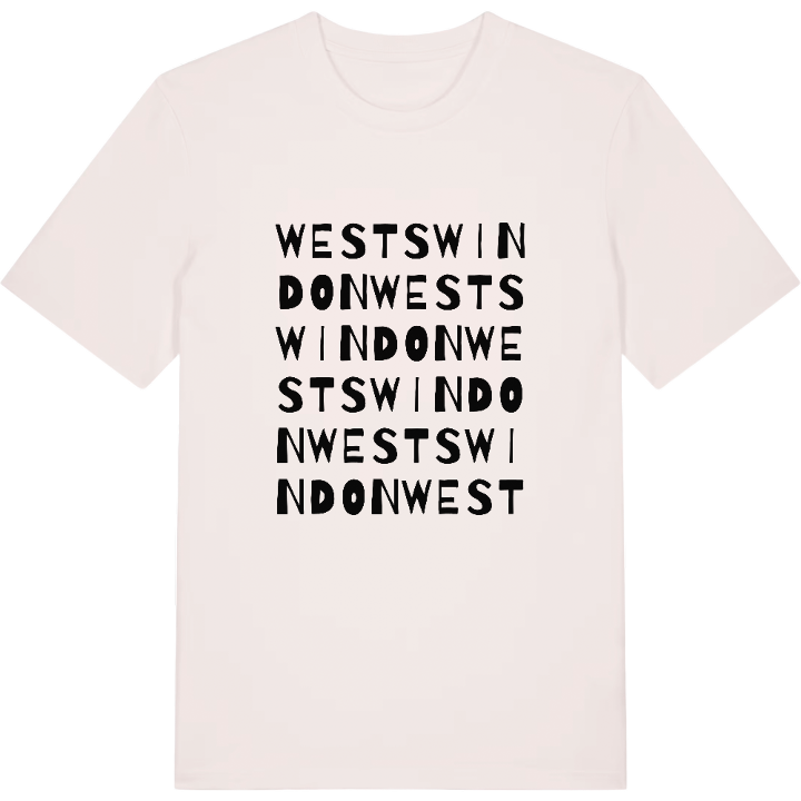 West Swindon ordlek t-shirt – t-shirt från PinShirt