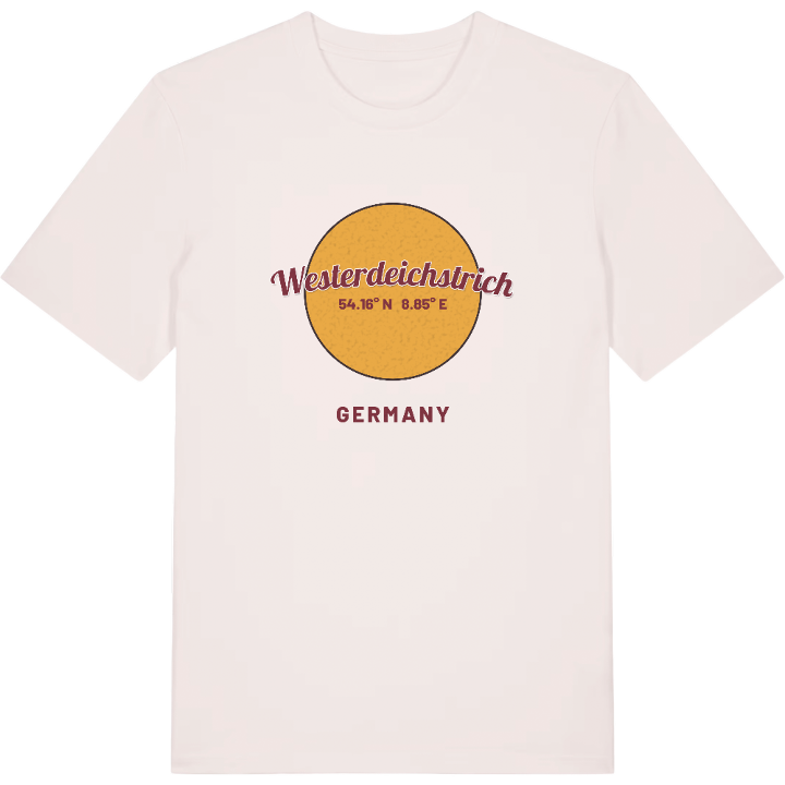 Westerdeichstrich cirkel t-shirt – t-shirt från PinShirt