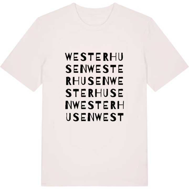 Westerhusen ordlek t-shirt – t-shirt från PinShirt