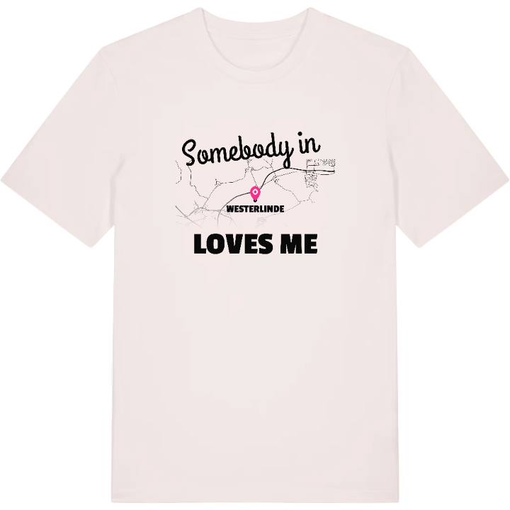 Någon i Westerlinde älskar mig t-shirt – t-shirt från PinShirt