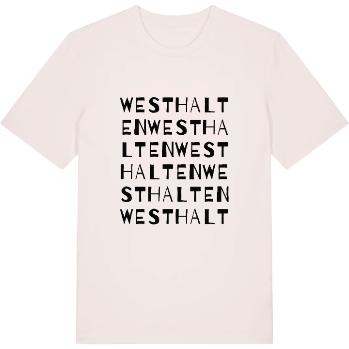 Westhalten ordlek t-shirt – t-shirt från PinShirt
