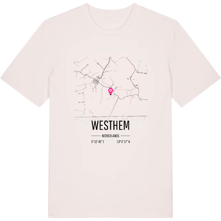Westhem karta t-shirt – t-shirt från PinShirt