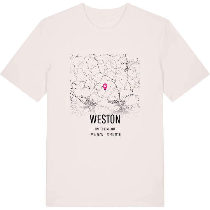 Weston karta t-shirt – t-shirt från PinShirt