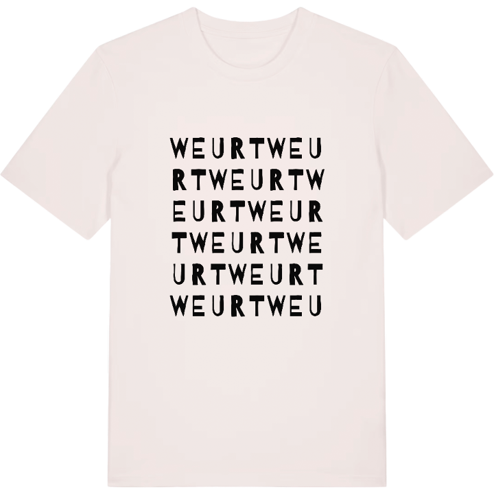 Weurt ordlek t-shirt – t-shirt från PinShirt