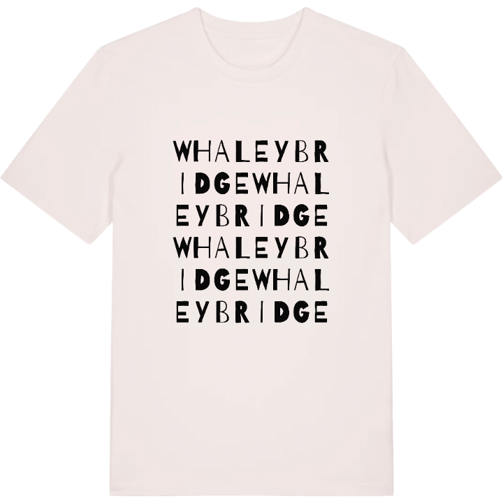 Whaley Bridge ordlek t-shirt – t-shirt från PinShirt