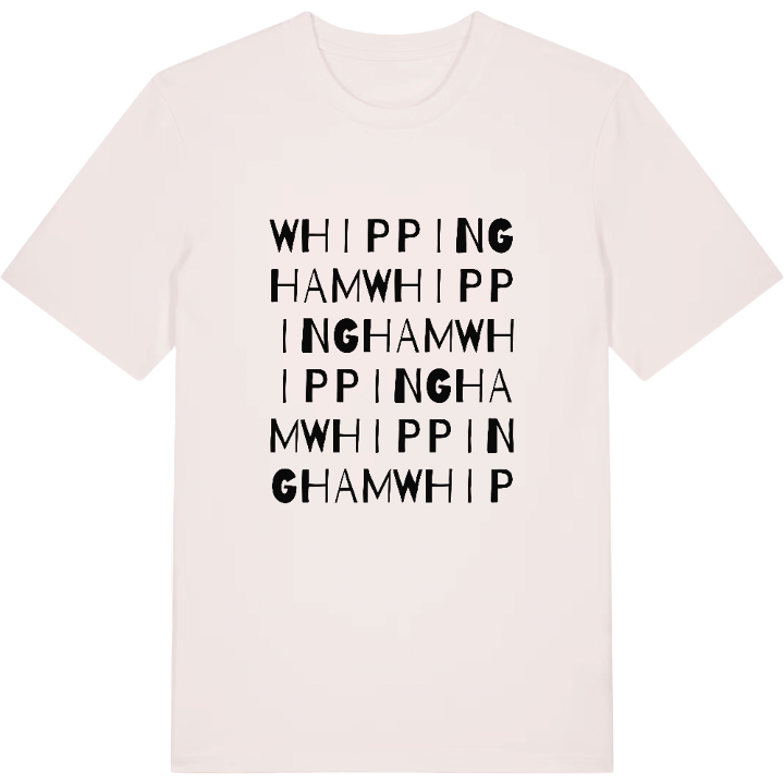 Whippingham ordlek t-shirt – t-shirt från PinShirt