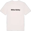 White Notley fetstil t-shirt