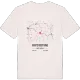 White Roothing karta t-shirt