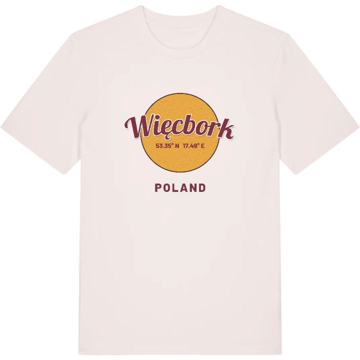 Więcbork cirkel t-shirt – t-shirt från PinShirt
