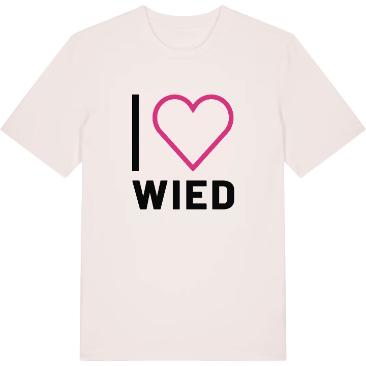 Jag älskar Wied t-shirt stort tryck – t-shirt från PinShirt