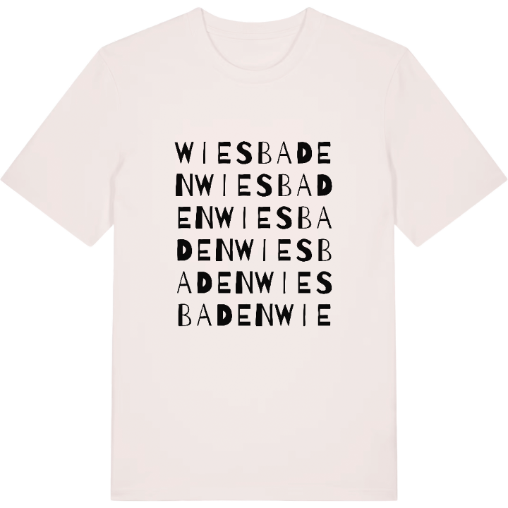 Wiesbaden ordlek t-shirt – t-shirt från PinShirt