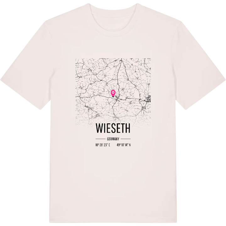 Wieseth karta t-shirt – t-shirt från PinShirt