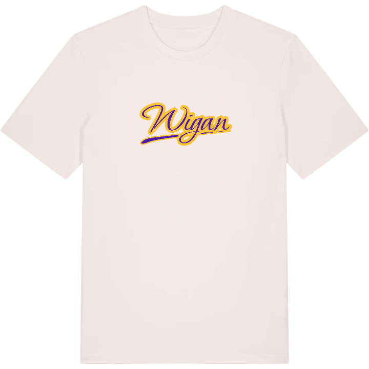 Wigan baseball t-shirt – t-shirt från PinShirt
