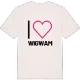 Jag älskar Wigwam t-shirt stort tryck
