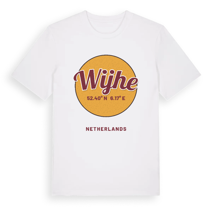 Wijhe cirkel t-shirt – t-shirt från PinShirt