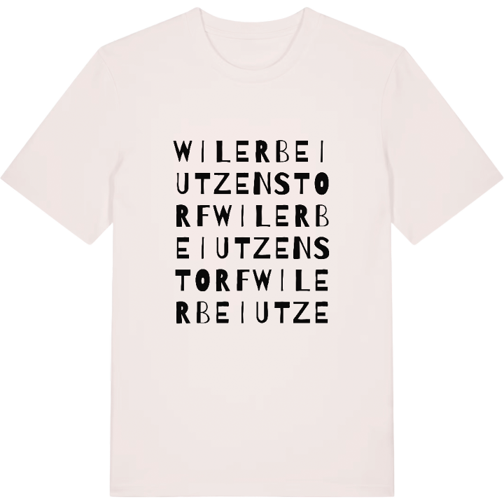 Wiler bei Utzenstorf ordlek t-shirt – t-shirt från PinShirt