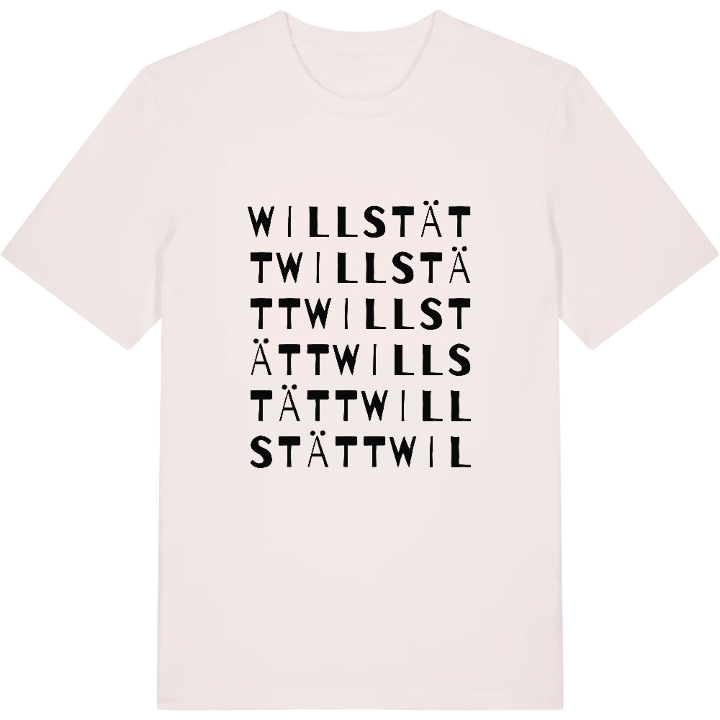 Willstätt ordlek t-shirt – t-shirt från PinShirt
