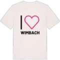 Jag älskar Wimbach t-shirt stort tryck