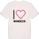 Jag älskar Windeck t-shirt stort tryck