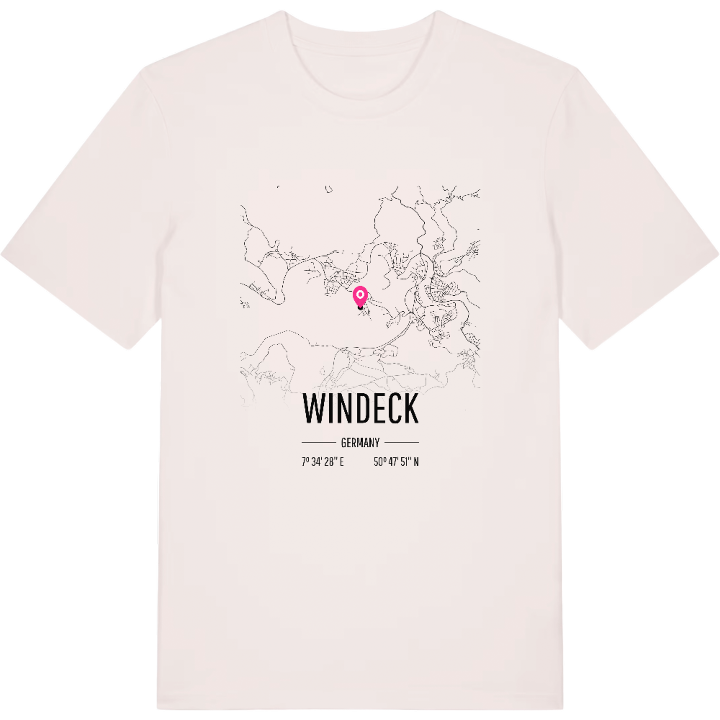 Windeck karta t-shirt – t-shirt från PinShirt