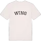 Wing böjd t-shirt