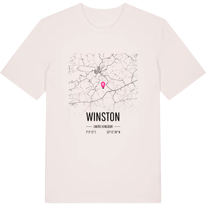 Winston karta t-shirt – t-shirt från PinShirt