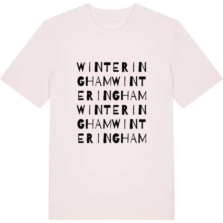 Winteringham ordlek t-shirt – t-shirt från PinShirt